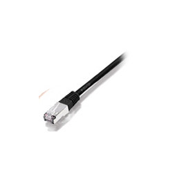 Patch cable equip rj45 s/ftp cat6 0,50m black hf [605597]