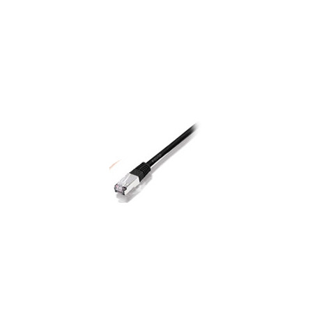 Patch cable equip rj45 s/ftp cat6 0,50m black hf [605597]