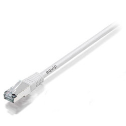 Patch cable equip rj45 s/ftp cat6 10,0m white pimf hf (sstp) [605516]
