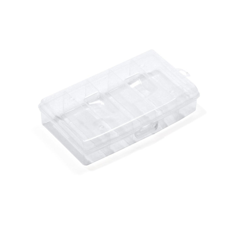 Cassetta portautensili kistenberg 5 scomparti trasparente [knu20-s429]