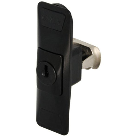 Serratura metallo pressofuso omr 1 uscita chiave 21,5x79,70mm nero