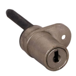 Serratura metallo pressofuso omr 1 foro 2 uscite chiave 30,5x18mm