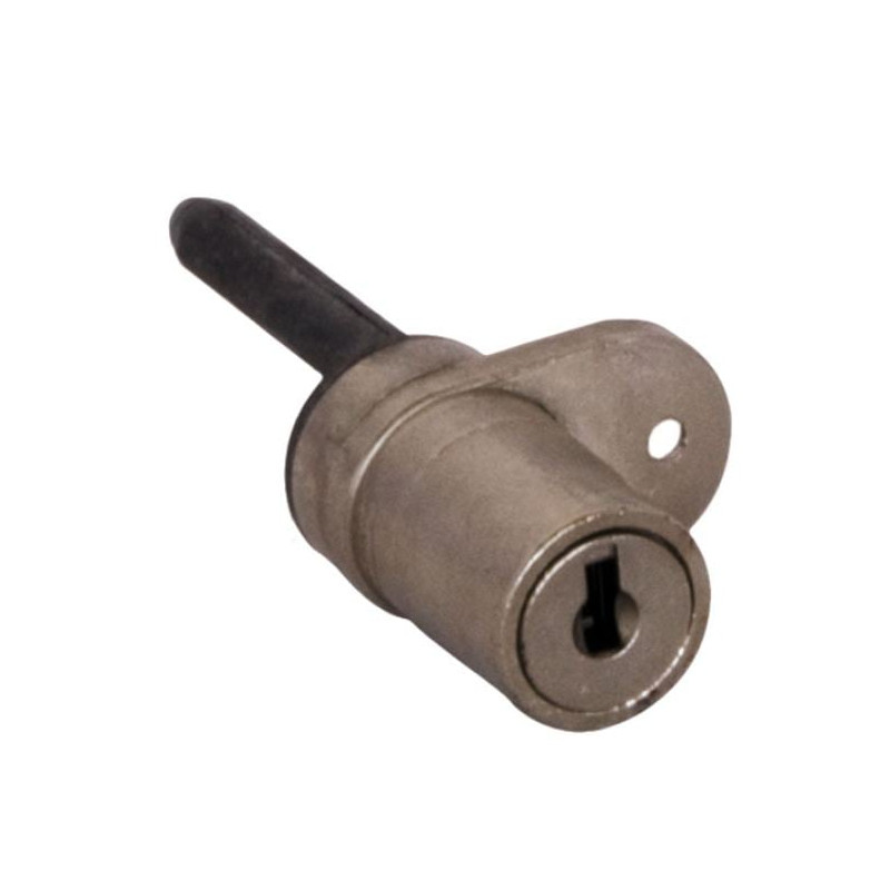 Serratura metallo pressofuso omr 1 foro 2 uscite chiave 30,5x18mm