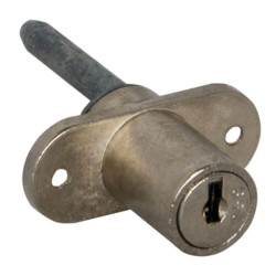 Serratura metallo pressofuso omp 2 fori 2 uscite chiave 42,9x18mm