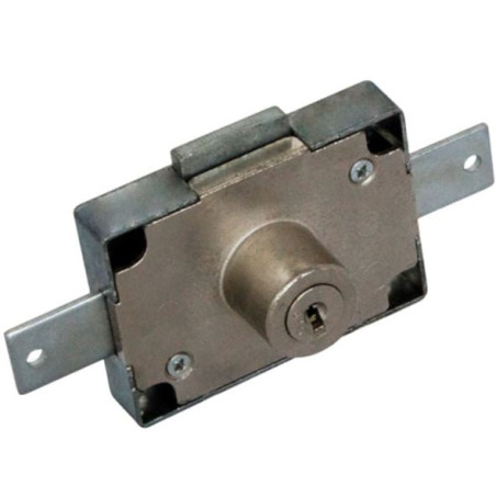 Serratura metallo pressofuso omr con 1 uscita chiave 13,2mm [220330