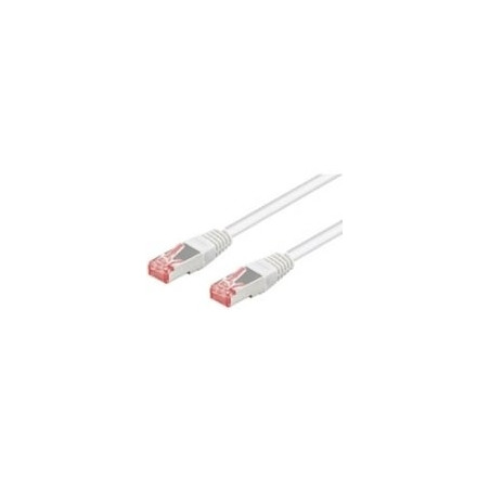 Patch cavo rj45 s/ftp cat6 0,50m white pimf [93501]