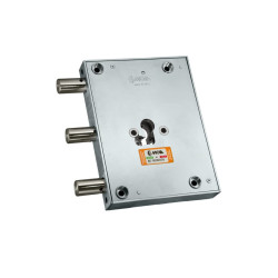 Serratura moia per porte blindate a 3 pistoni 135x180x30mm [rfi661/640rf]