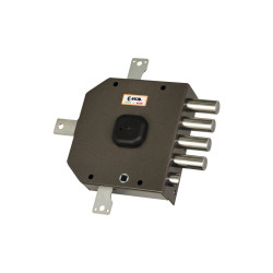 Serratura doppia mappa moia 4 pistoni 30x59mm [a416sx]