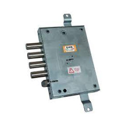 Serrature moia per porte blindate con doppia mappa 4 pistoni 145x206x30mm