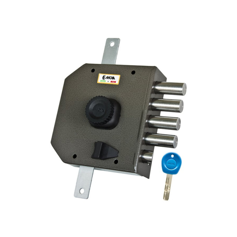 Serratura pompa moia triplice ad applicare 4 pistoni 143,5x153,5x29mm