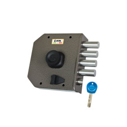 Serratura pompa moia a 4 pistoni / chiusura laterale 143,5x153,5x29mm