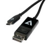 Cavo usb v7 tipo-c a dp 2m nero [v7ucdp-2m]