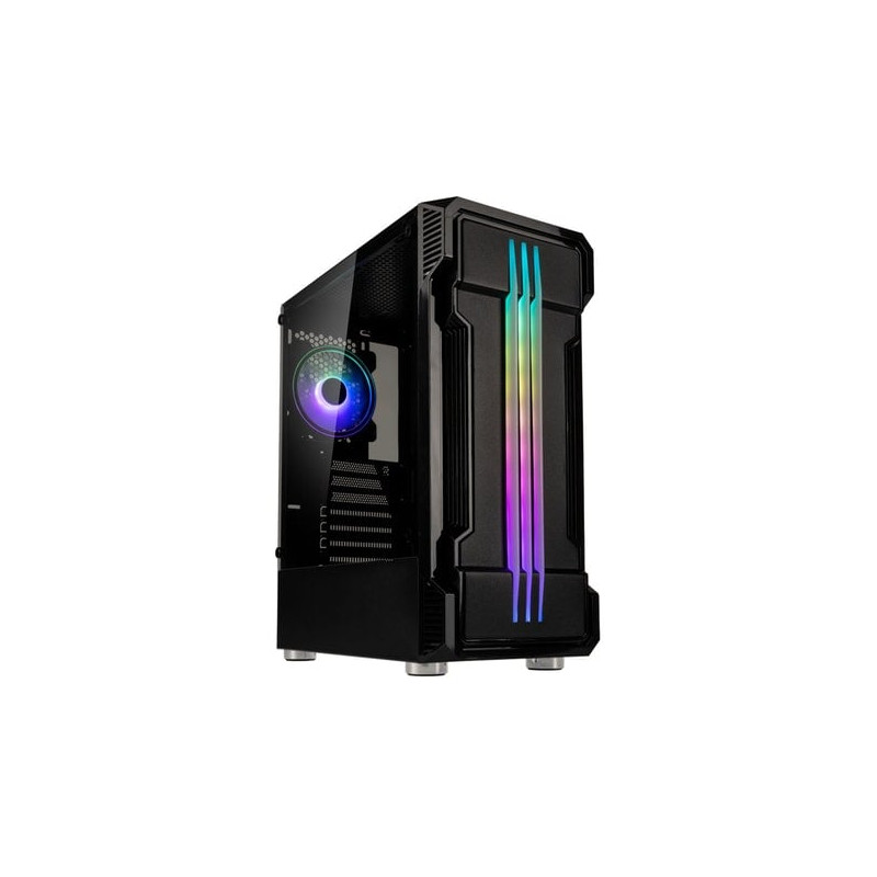 Case kolink inspire k11 argb midi-tower vetro temperato nero