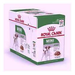 Cibo per cani royal canin mini adult 12x85g
