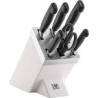 Set coltelli autoaffilanti zwilling bianco [35148-207-0]