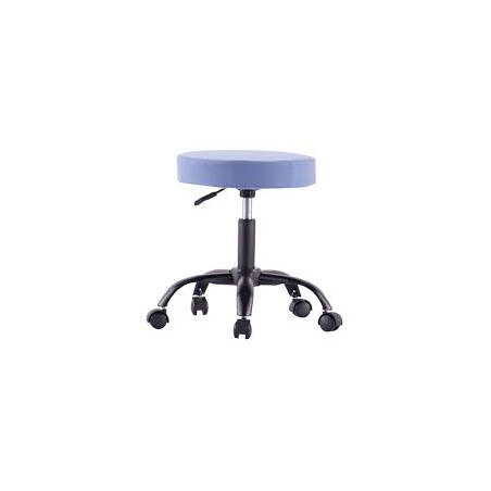 Sgabello girevole techly con ruote altezza regolabile tessuto sfoderabile