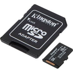 16gb scheda microsdhc kingston industrial + adattatore sd [sdcit2/16gb]
