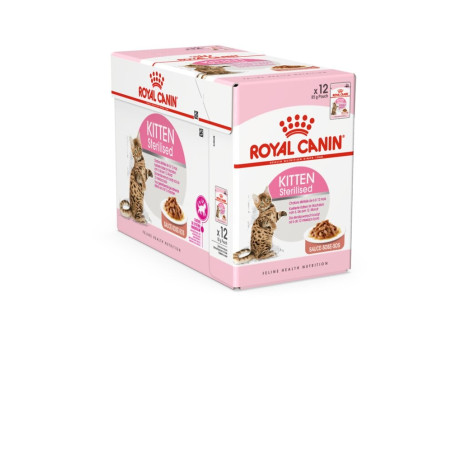 Cibo per gatti royal canin sterilised loaf 12x85g