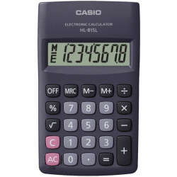 Calcolatrice casio hl-815 8 cifre tascabile