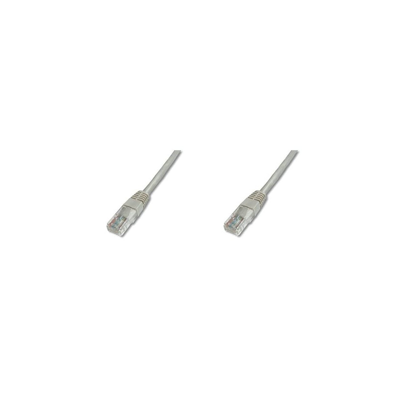 Patch cable rj45 u/utp cat6 0,50m gray [dk-1611-005]