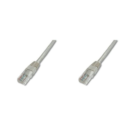 Patch cable rj45 u/utp cat6 0,50m gray [dk-1611-005]