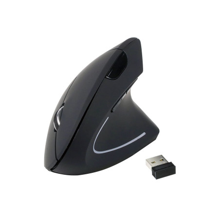 Mouse cordless usb ergonomico equip 245110 nero [245110]