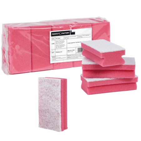 Spugne perfetto con microfibra antigraffio rosso [0220]