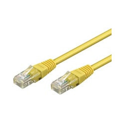 Patch cable rj45 u/utp cat6 3,00m yellow