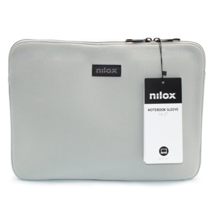 Custodia notebook nilox 35.8 cm 14" grigio [nxf1402]