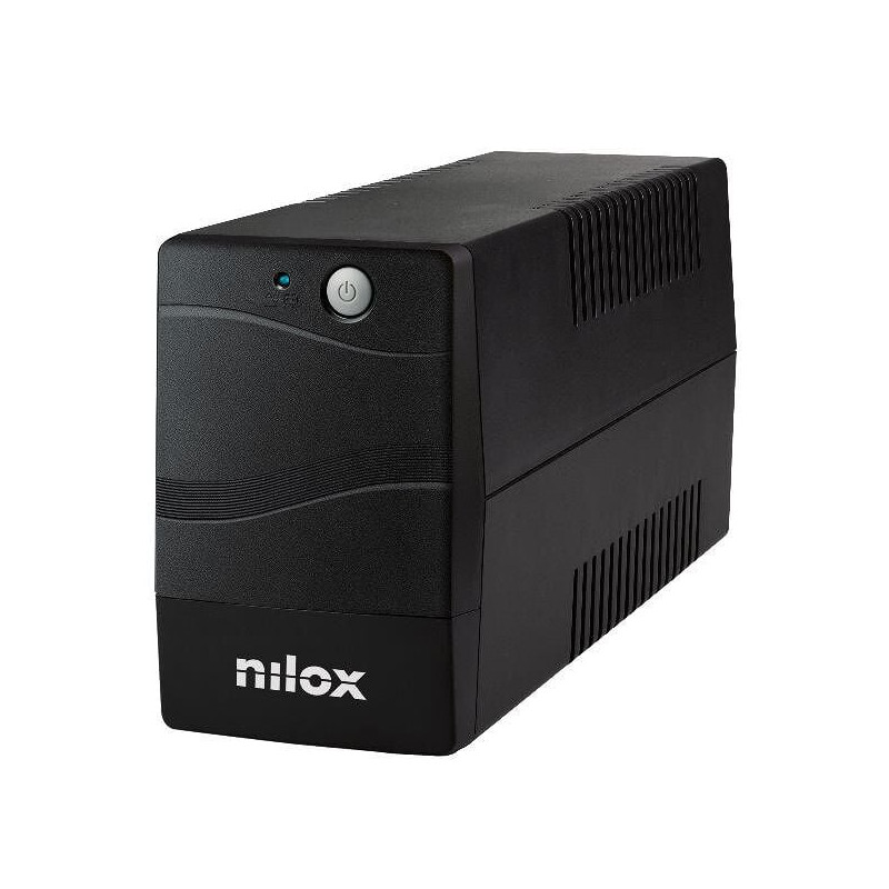 Gruppo di continuita' nilox 1100va con schermo lcd nero [nxgcli15001x9v2]