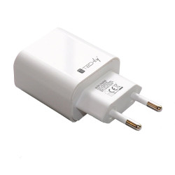 Alimentatore da rete techly alimentatore usb-c da muro 20w pd