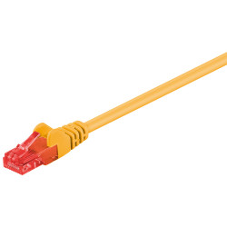 Patch cavo rj45 u/utp cat6 5,00m yellow [9814]