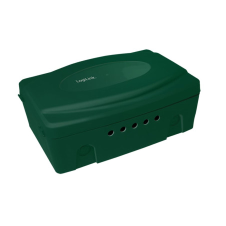 Scatola elettrica logilink ip54 organizzatore cavi verde