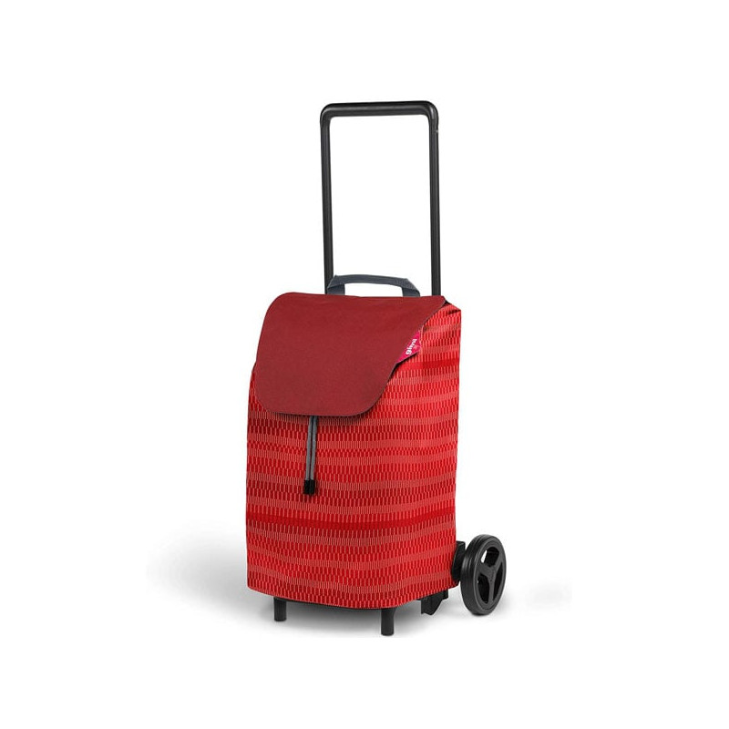 Carrello gimi tris per spesa rosso [168419]