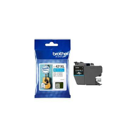 Cartuccia brother lc421xlc 500 pagine ciano [lc421xlc]