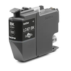 Cartuccia d'inchiostro brother originale 200pagine nera [lc421bk]