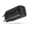 Alimentatore da rete axagon 3 porte usb tipo-c 65w nero [acu-dpq65]