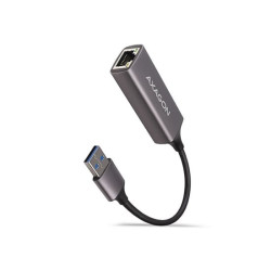 Adattatore di rete usb axagon tipo-a 10/100/1000 grigio [ade-tr]