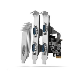 Scheda pci axagon controller pcie/4 porte seriali [pcea-psn]