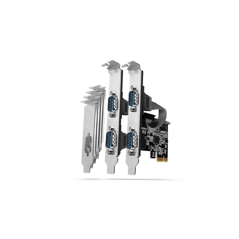 Scheda pci axagon controller pcie/4 porte seriali [pcea-psn]