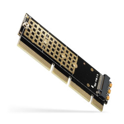 Scheda pci axagon pcem2-1u pci-e 3.0 16x m.2 ssd nvme ssd