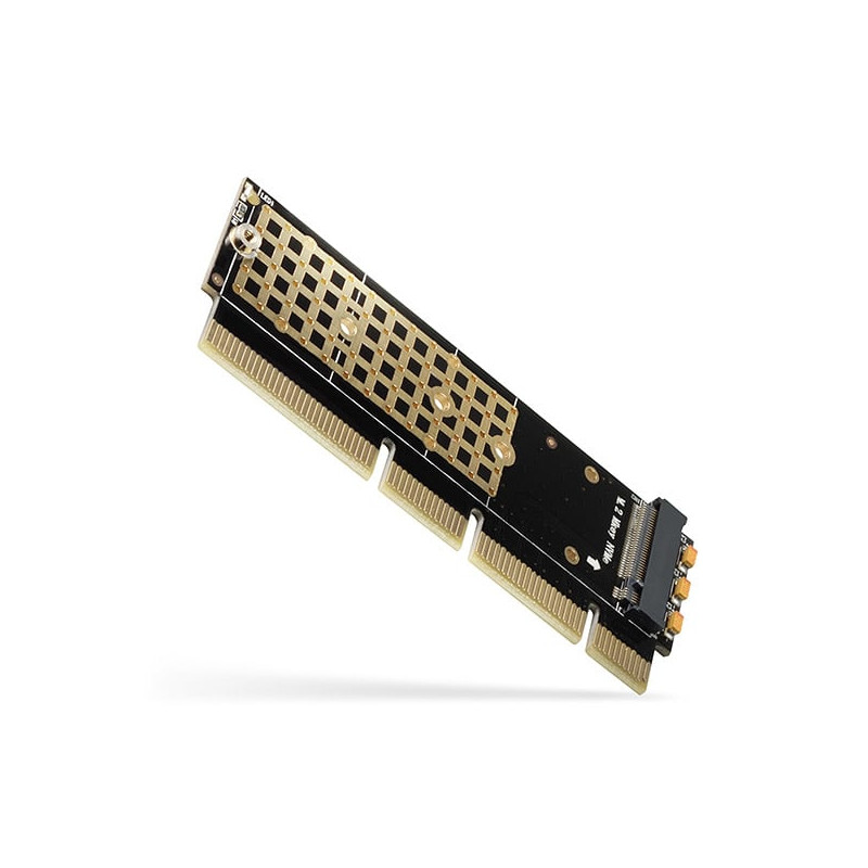 Scheda pci axagon pcem2-1u pci-e 3.0 16x m.2 ssd nvme ssd