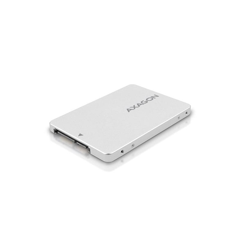 Box ssd axagon rss-m2sd sata m.2 fino a 2280 alluminio/argento