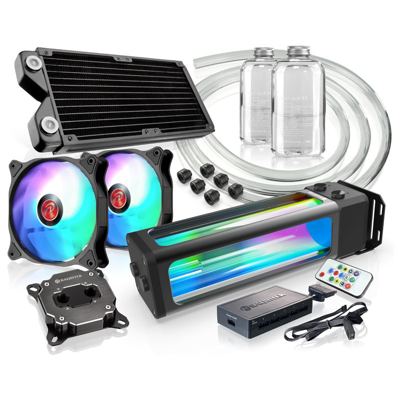 Set di raffredamento a liquido raijintek scylla elite ca240 argb