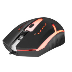 Mouse ottico defender hit mb-601 led 1200dpi 4p nero [52601]