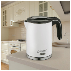 Bollitore elettrico maestro 1,2l 1500w bianco [mr-030 white]
