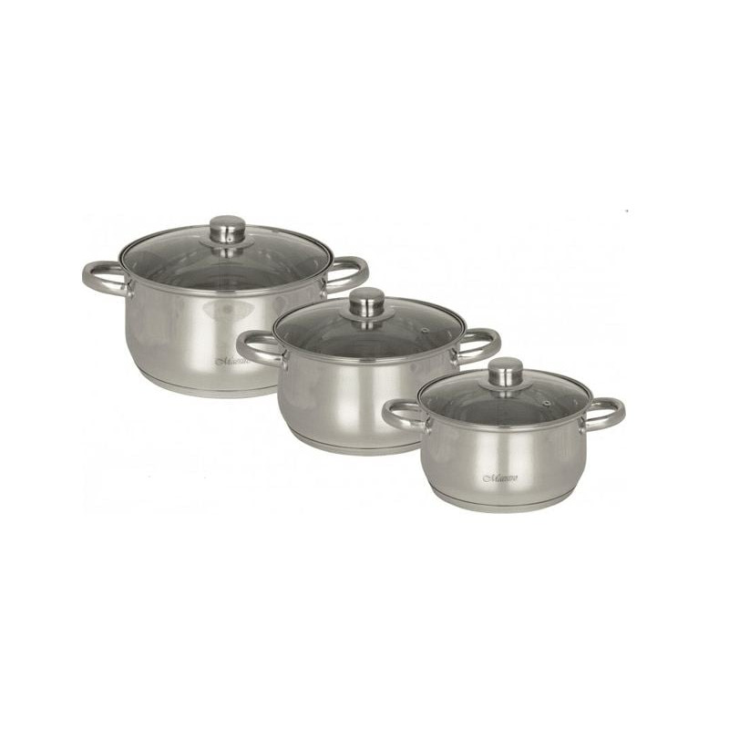Set pentole maestro mr-2020-6m 6pz. [mr-2020-6m]