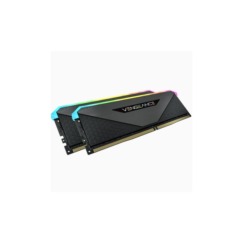 Ram dimm ddr4 32gb corsair vengeance rgb rt 2 x 16gb ddr4 3600mhz