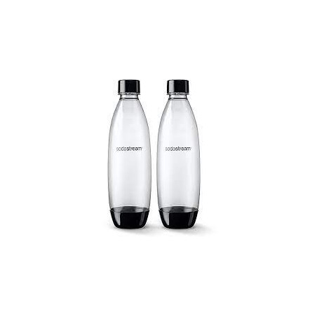 Bottiglie in vetro sodastream soda fuse 2 conf nero [1741260490]