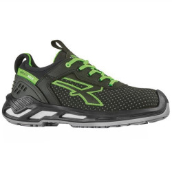 Scarpe antinfortunistiche u power s3 tg.42 nero/verde [rs20114-42]